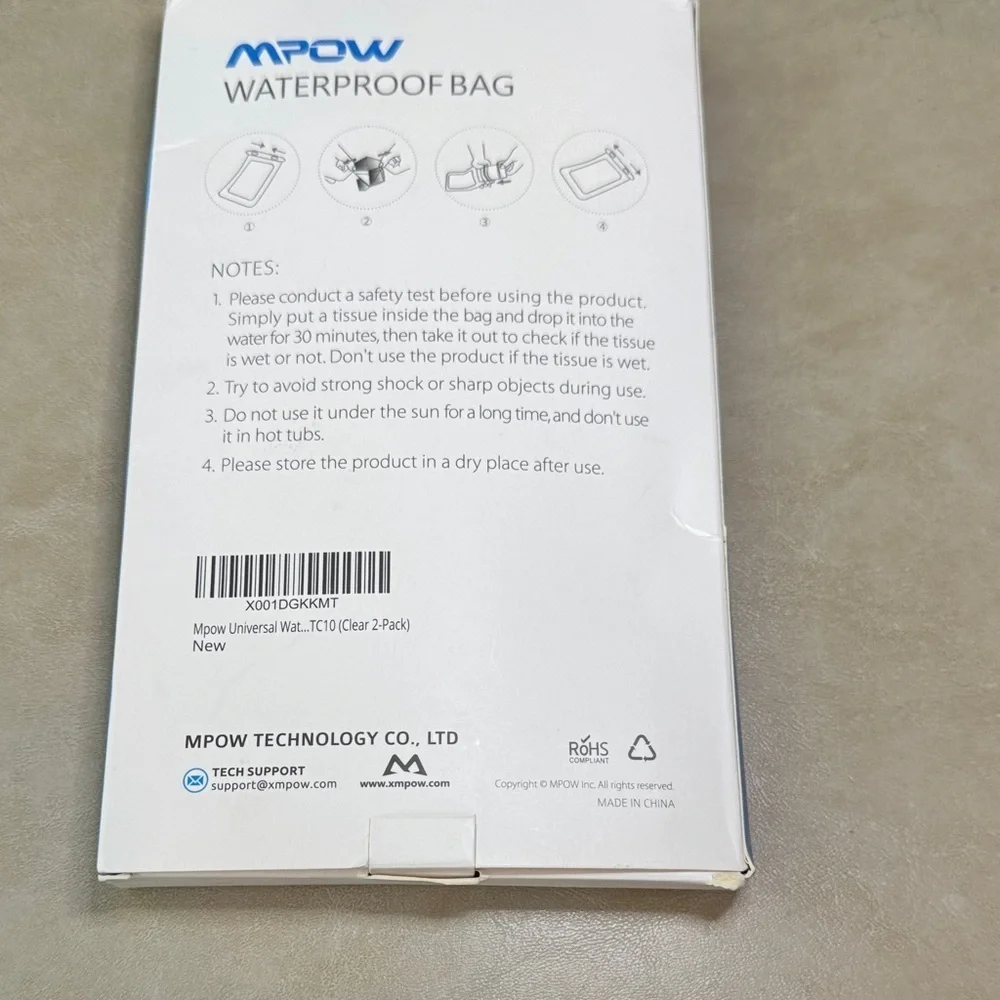 Waterproof Phone Bag - Clear (Set of 2)